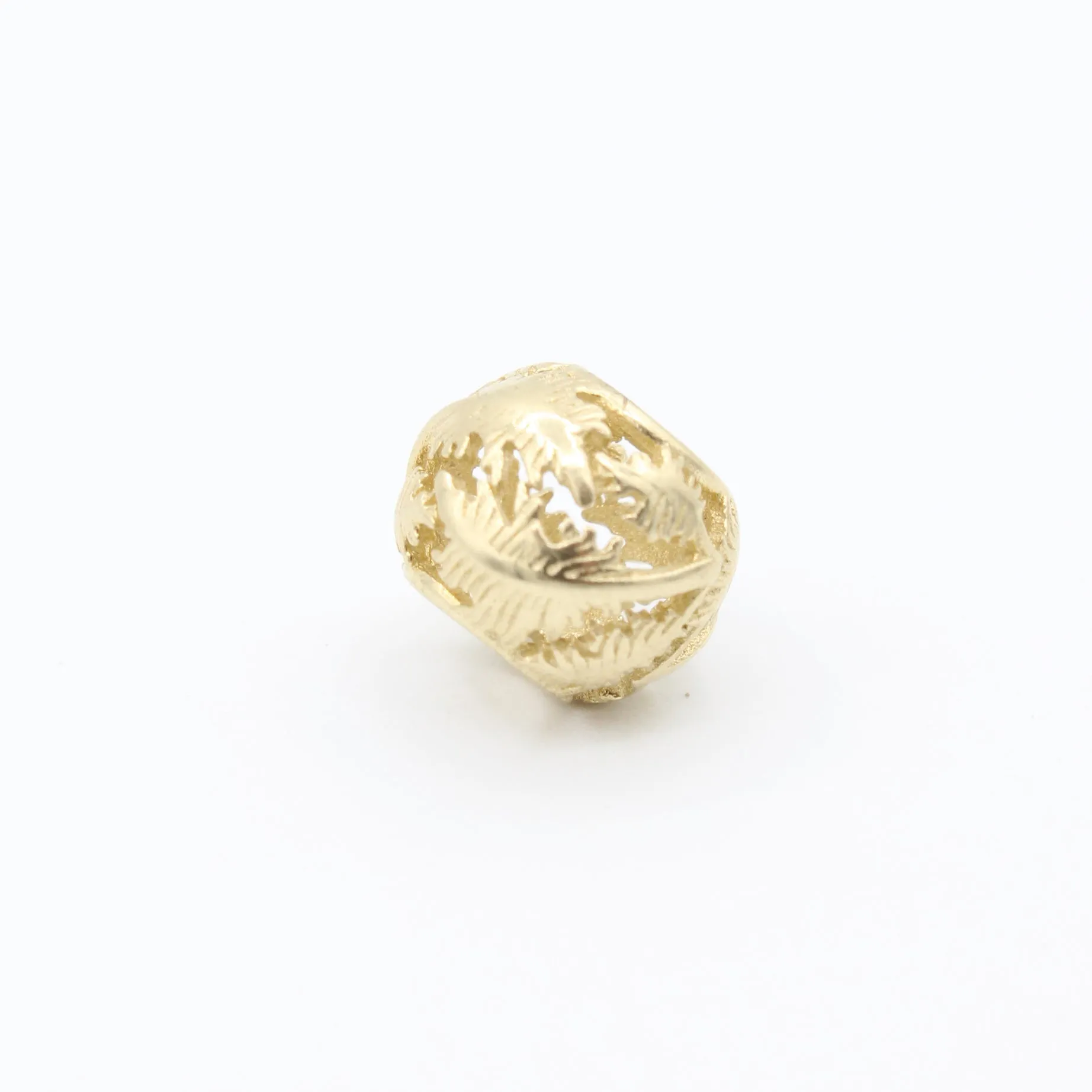 14k Charms Leaf Bold- JTJ™