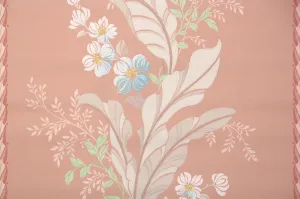 1940s Floral Vintage Wallpaper