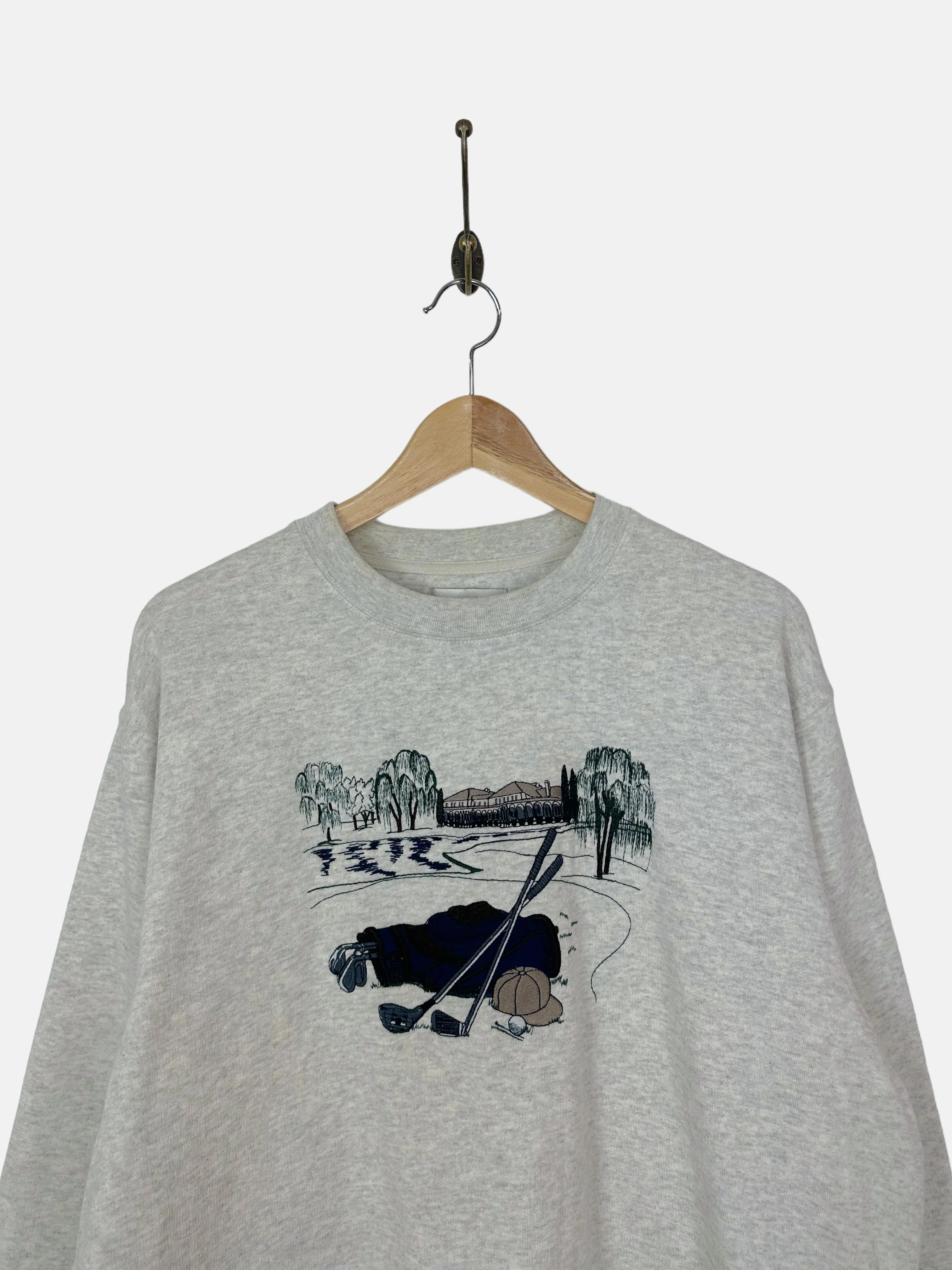 90's Golf Embroidered Vintage Sweatshirt Size L