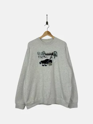 90's Golf Embroidered Vintage Sweatshirt Size L