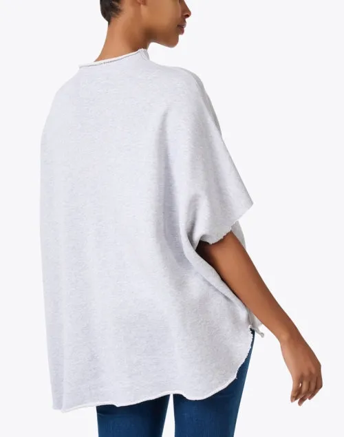Audrey Grey Cotton Top
