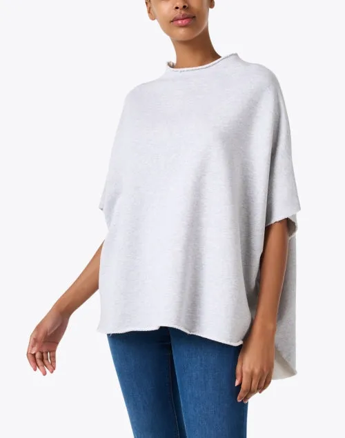 Audrey Grey Cotton Top