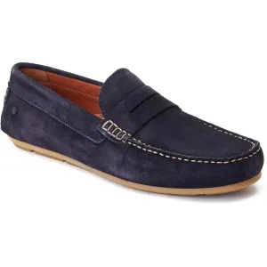Base London Collins Leather Men's Navy Loafers