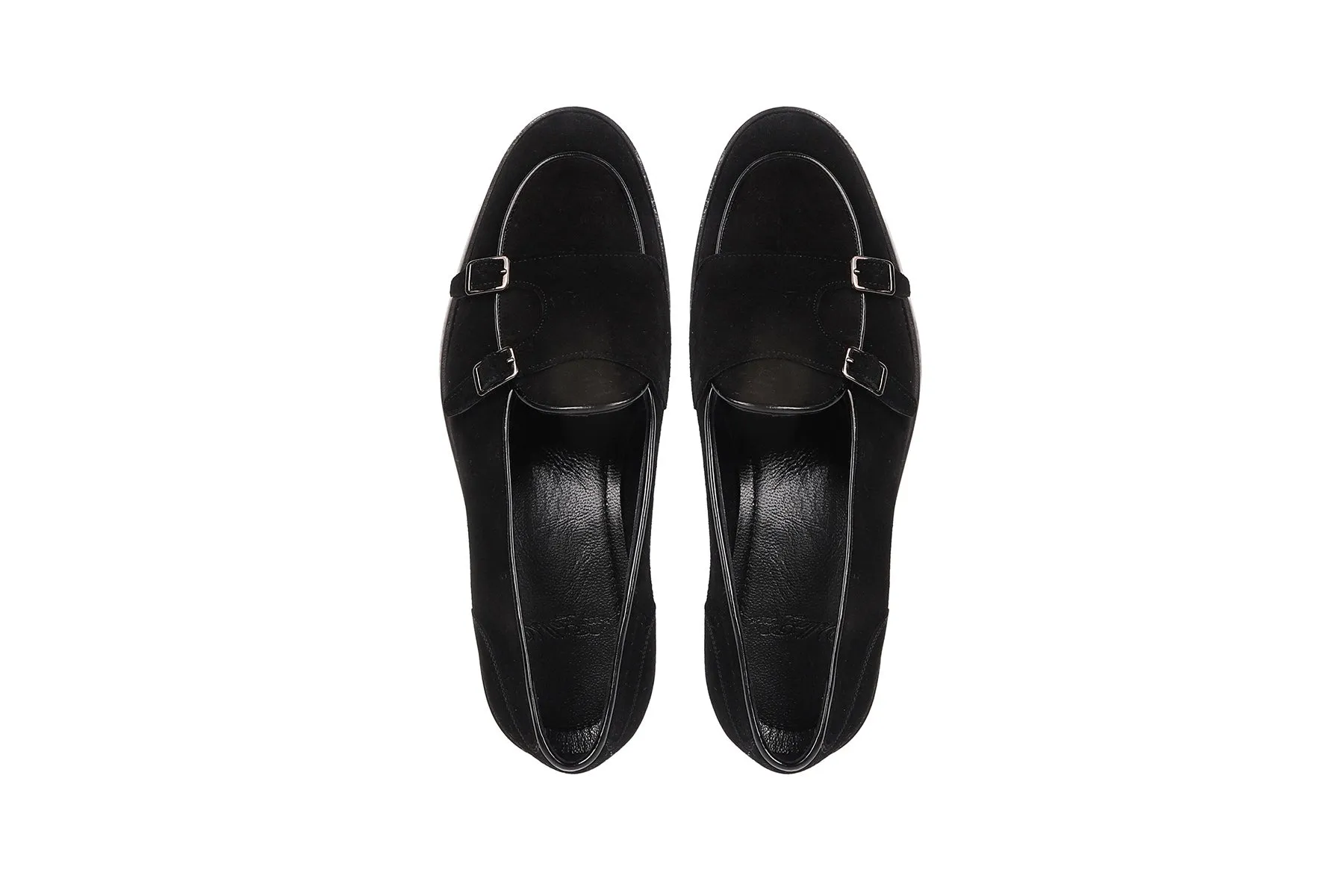 Bellville Short Cut Double Monk Loafers
