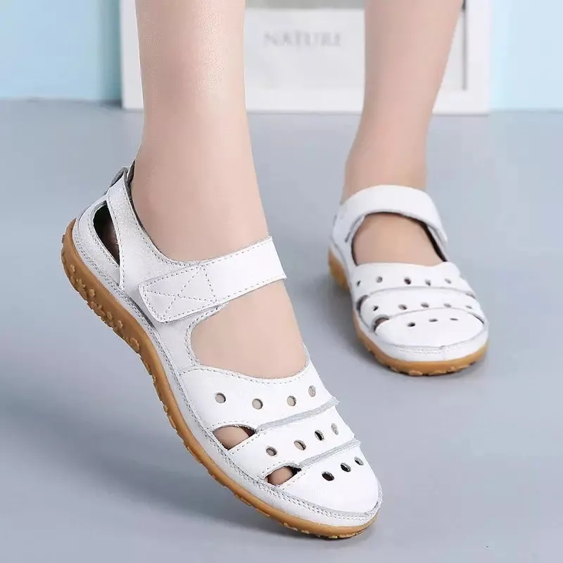 Black orthopedic sandals
