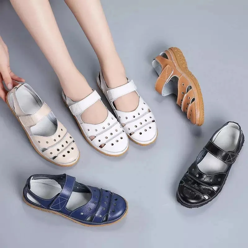Black orthopedic sandals