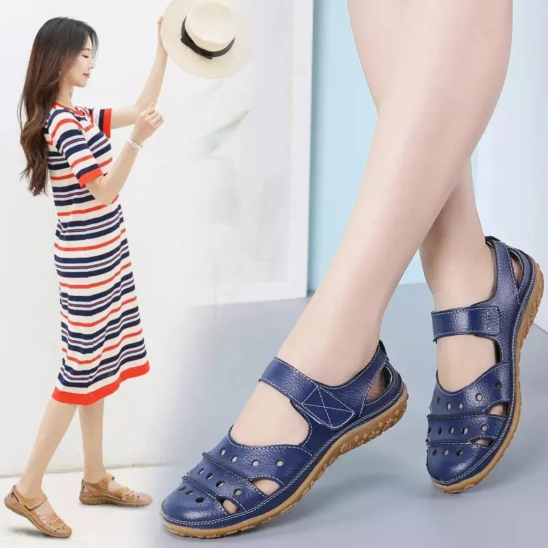 Black orthopedic sandals