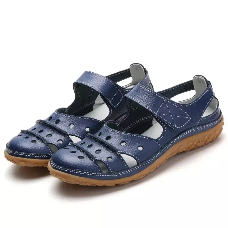 Black orthopedic sandals