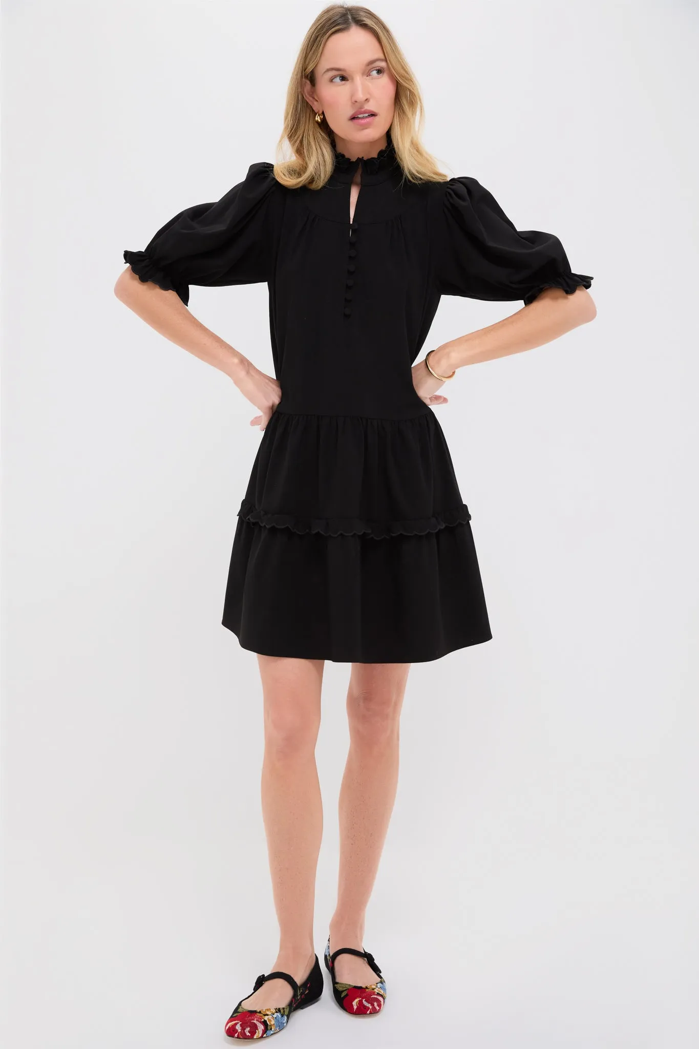 Black Selena Mini Dress