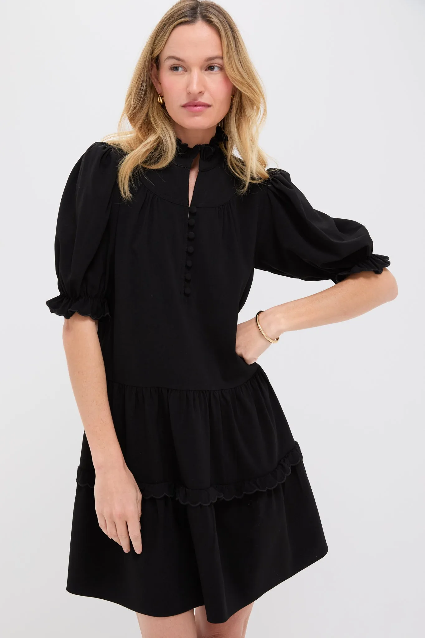 Black Selena Mini Dress