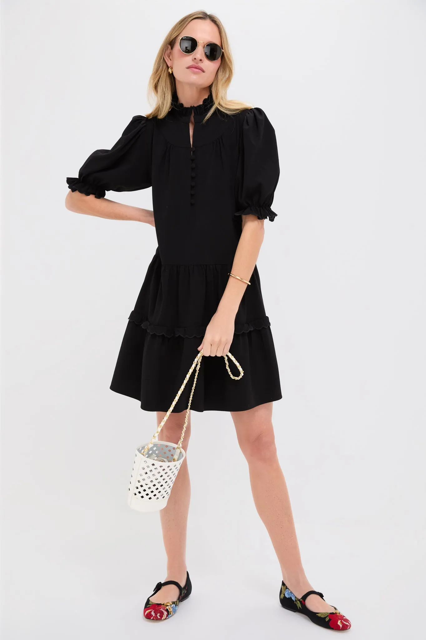 Black Selena Mini Dress