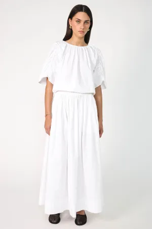 blaise top / white