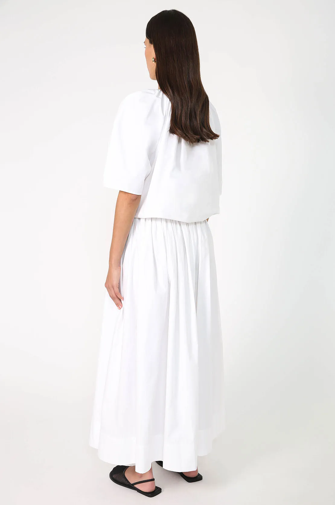 blaise top / white