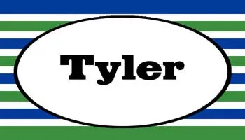 BOLD STRIPES PERSONALIZED GIFT OR CALLING CARDS