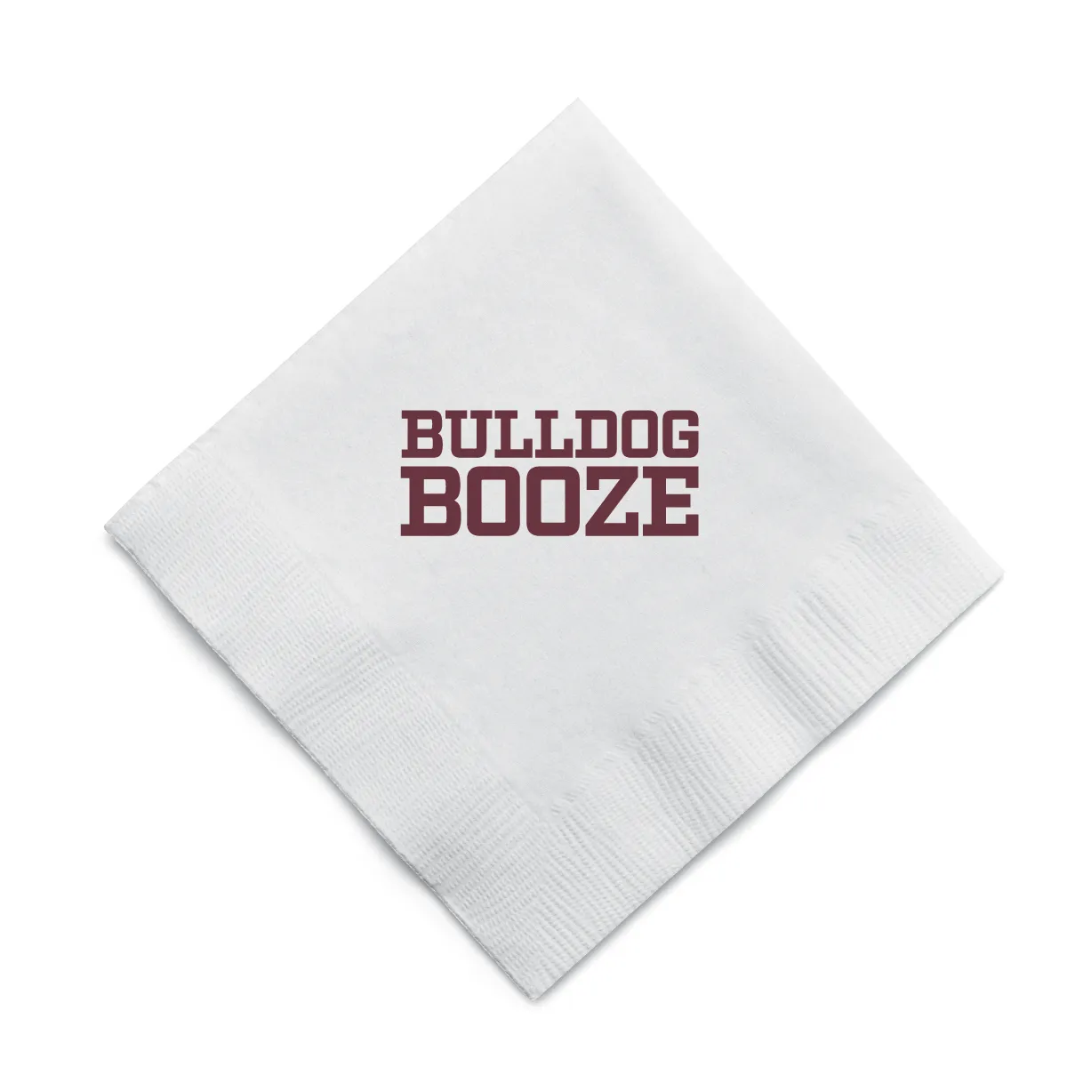 Bulldog Booze Bold Cocktail Napkins