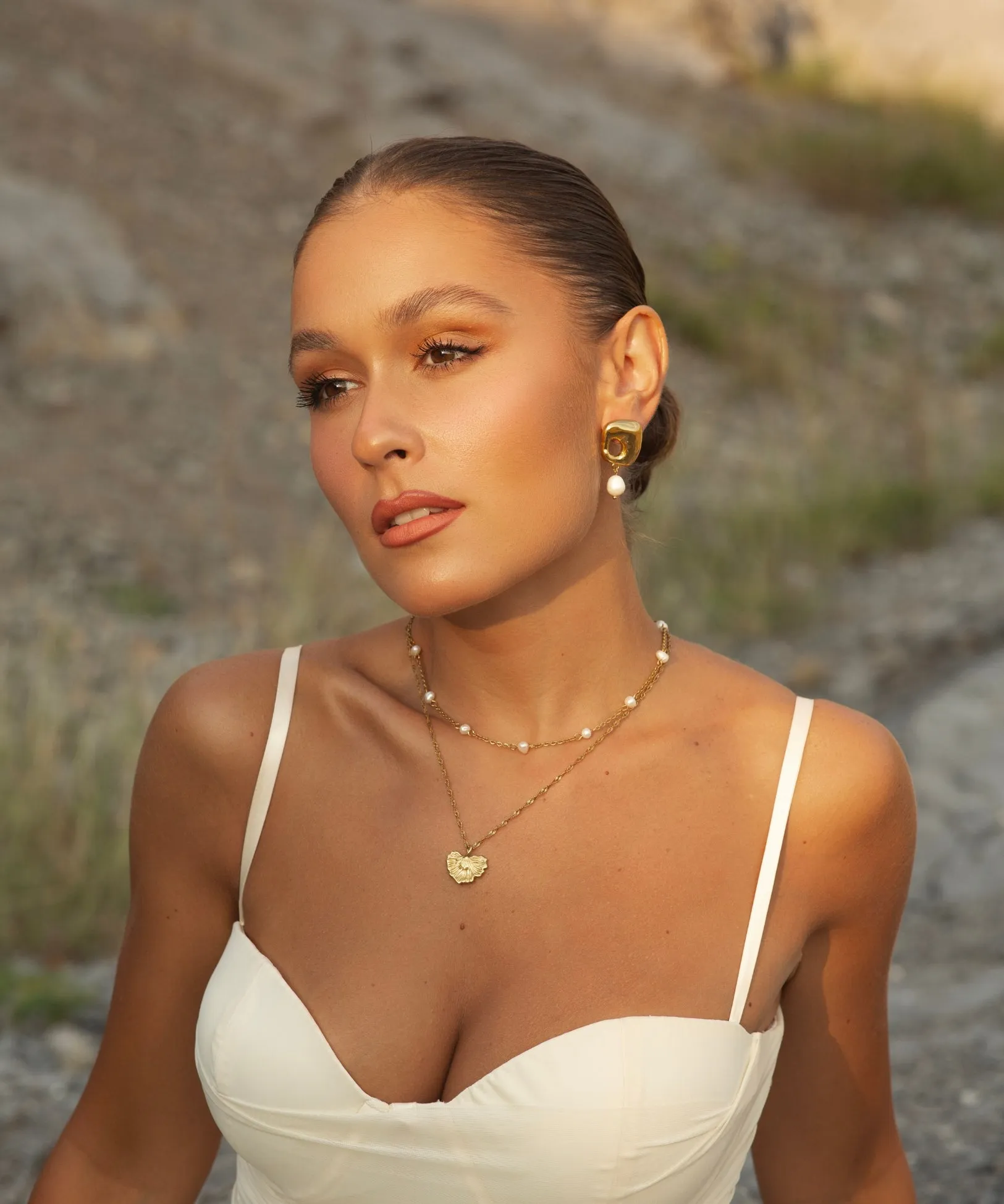 Cassandra Pearl Necklace