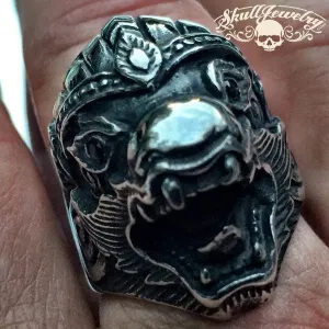 'China Grove' Big & Bold Dragon Ring (280)