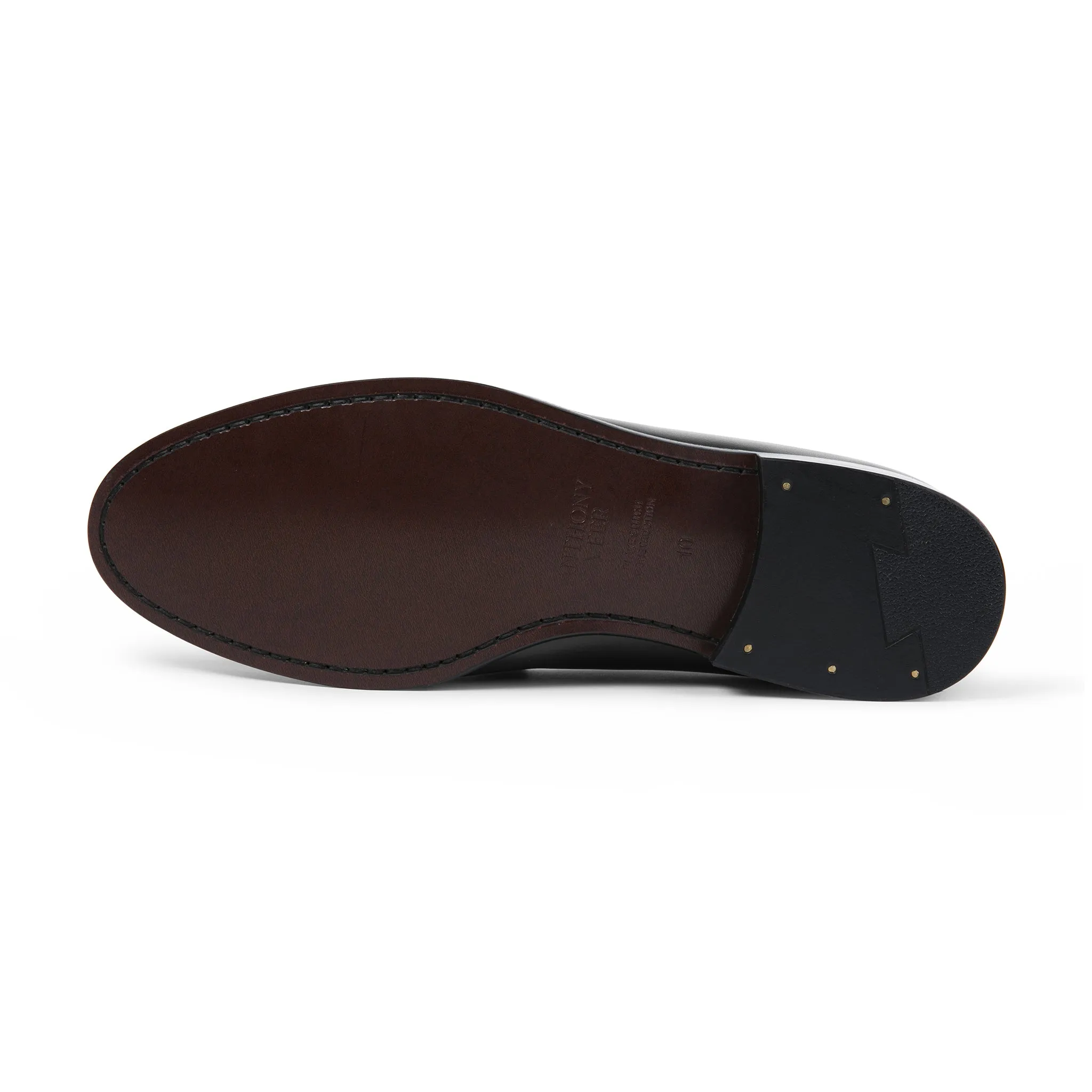 Como Penny Loafer // Black White