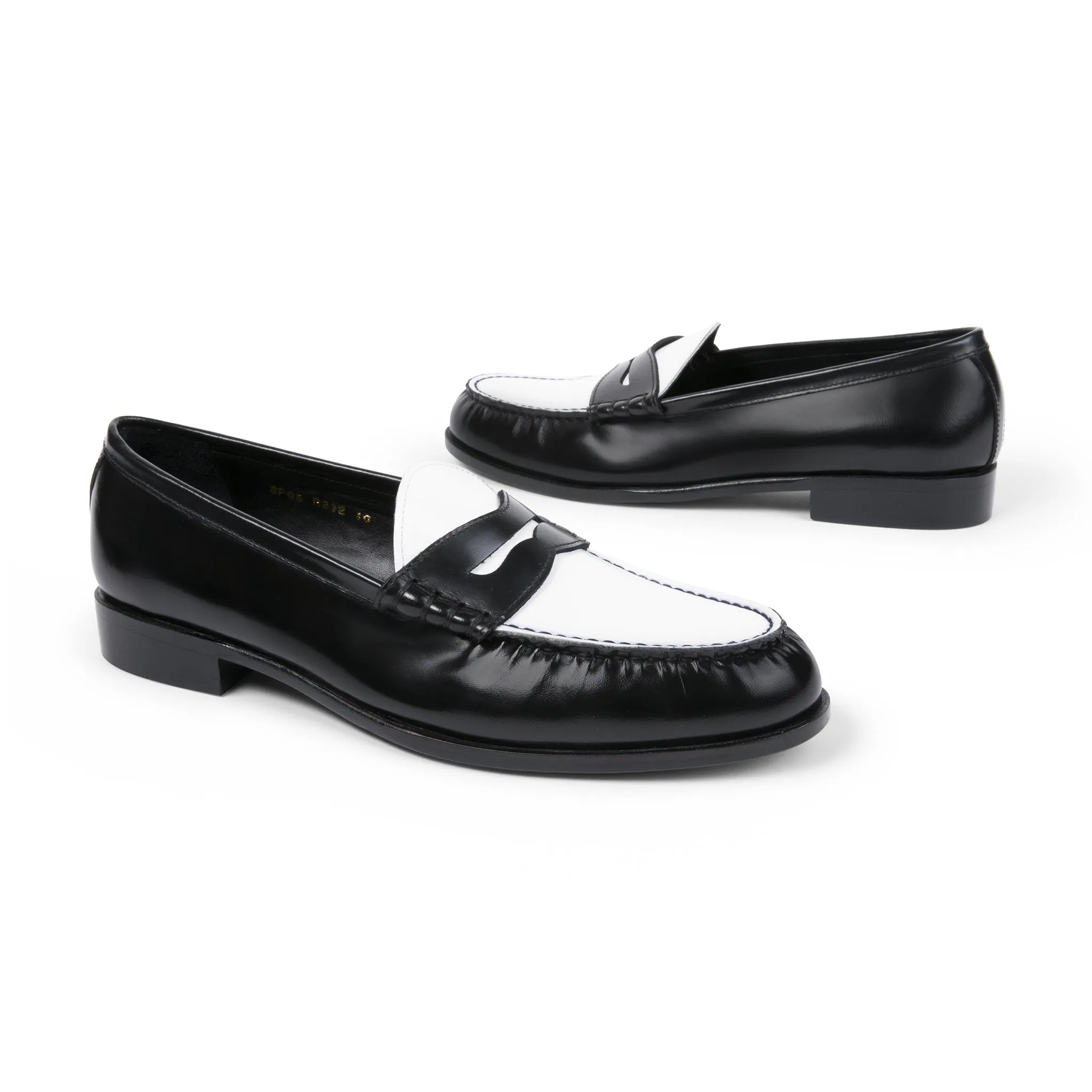 Como Penny Loafer // Black White