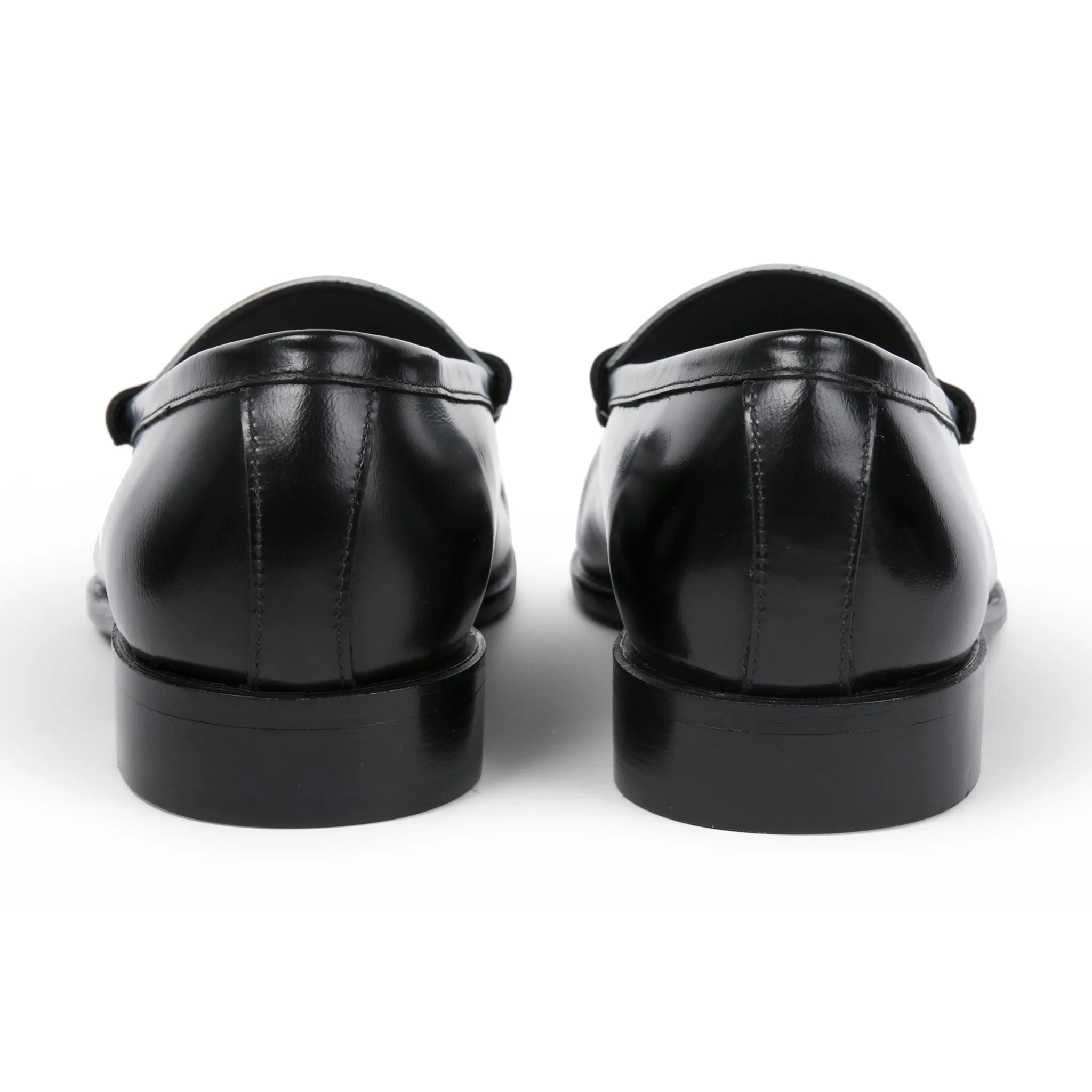 Como Penny Loafer // Black White