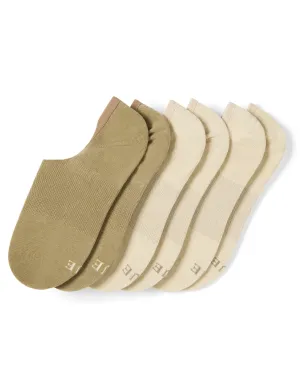 Cotton No Show Arch Hug Sock 3 Pair Pack