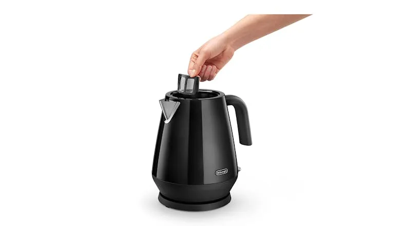 Delonghi Eclettica Kettle Bold Black KBY2001.BK