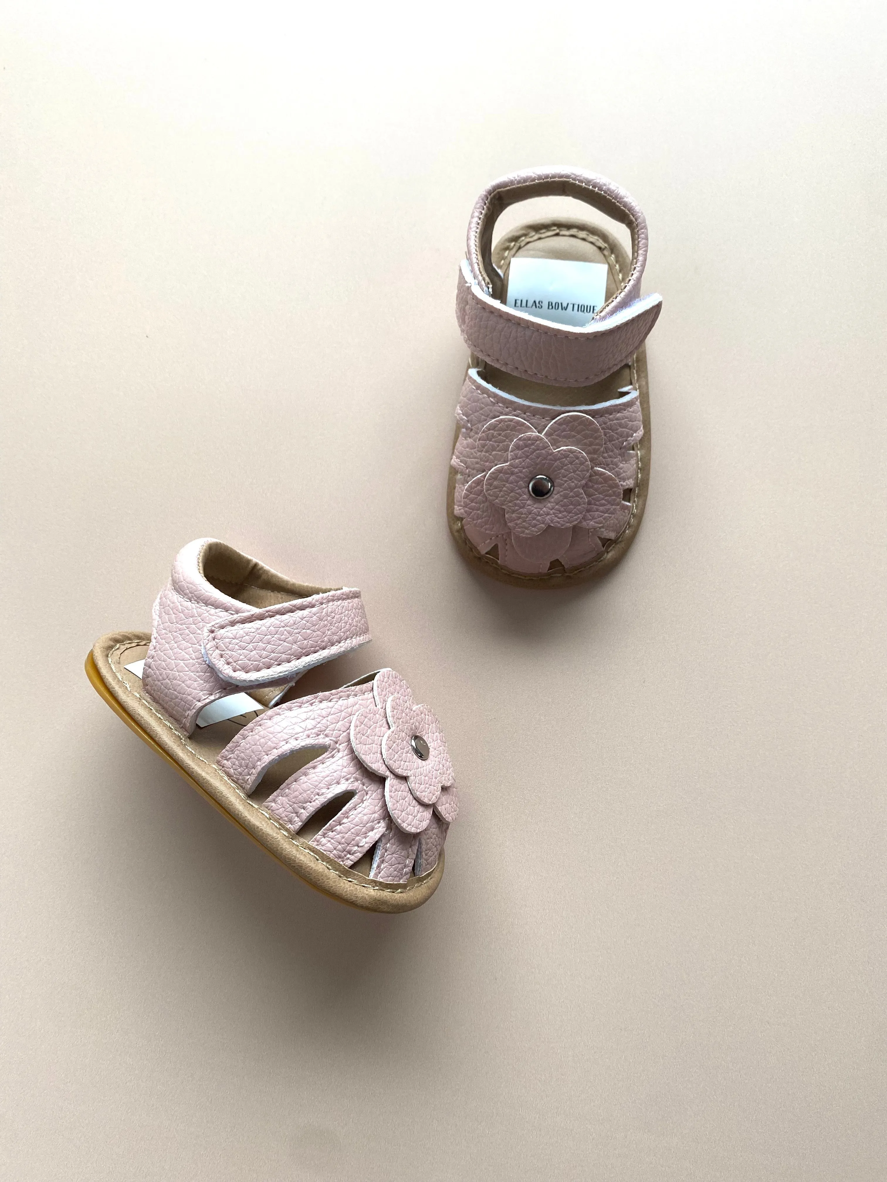Ella Flower Sandal Dusty Pink
