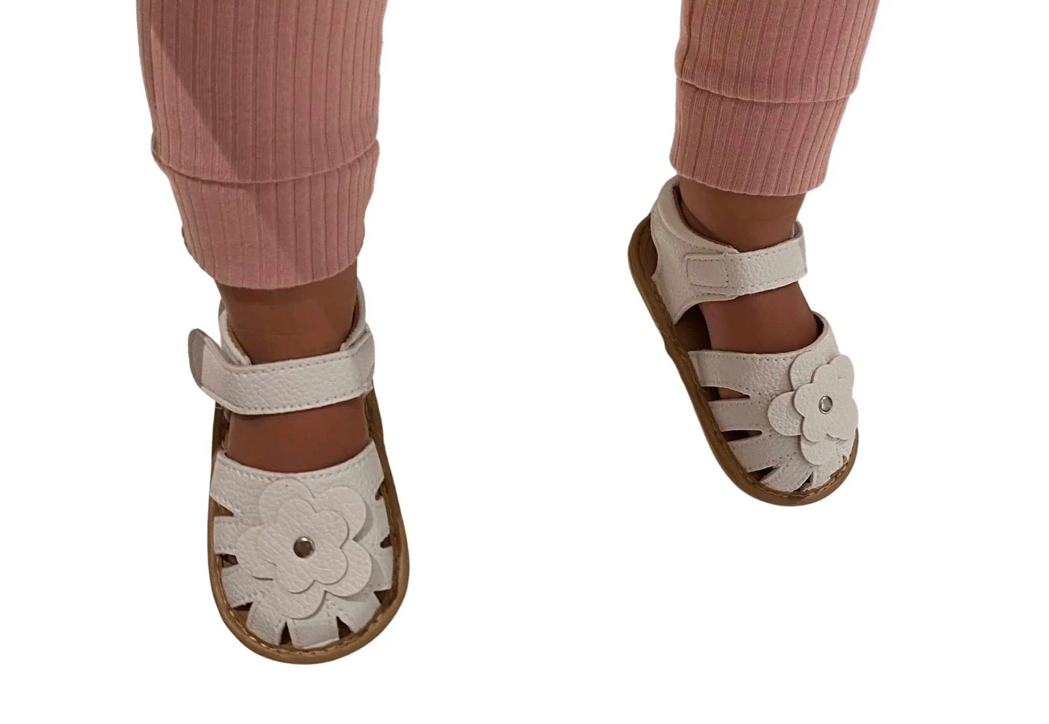 Ella Flower Sandal Dusty Pink