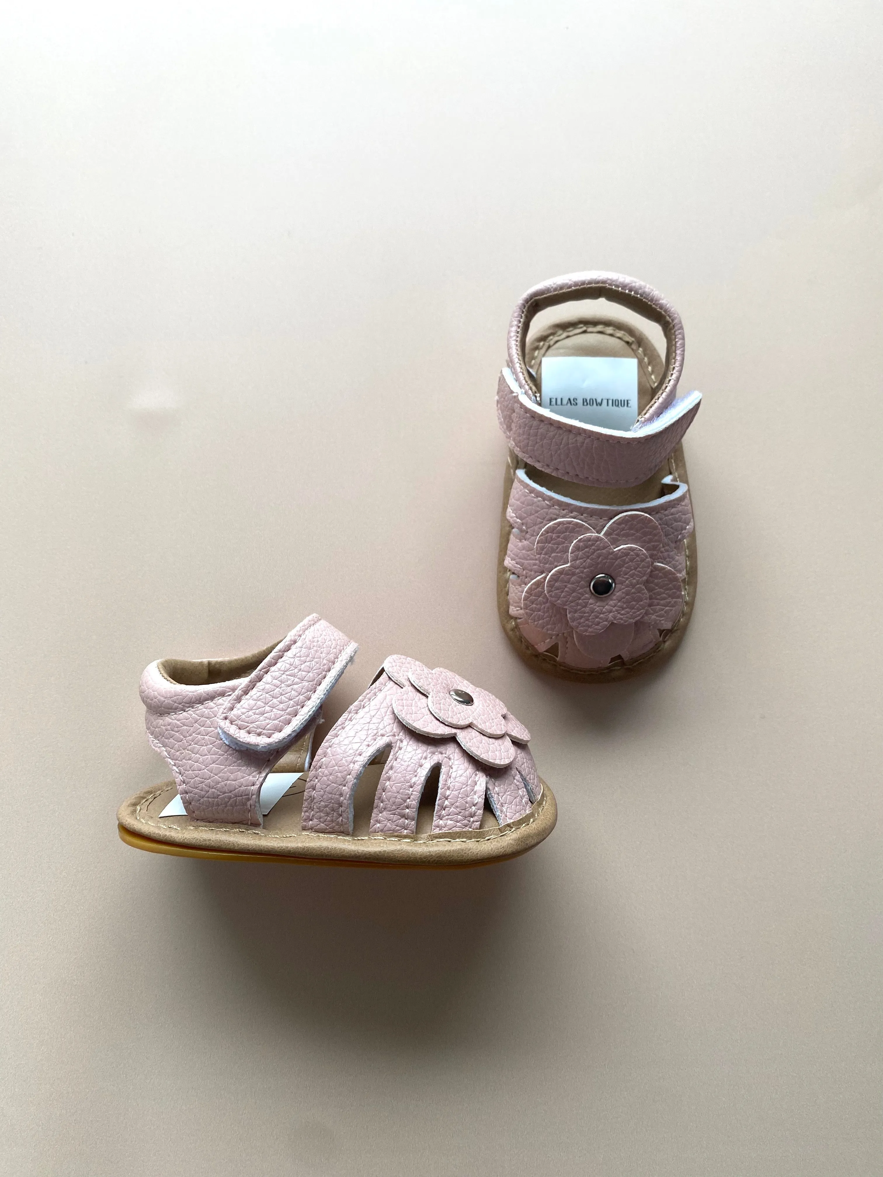 Ella Flower Sandal Dusty Pink