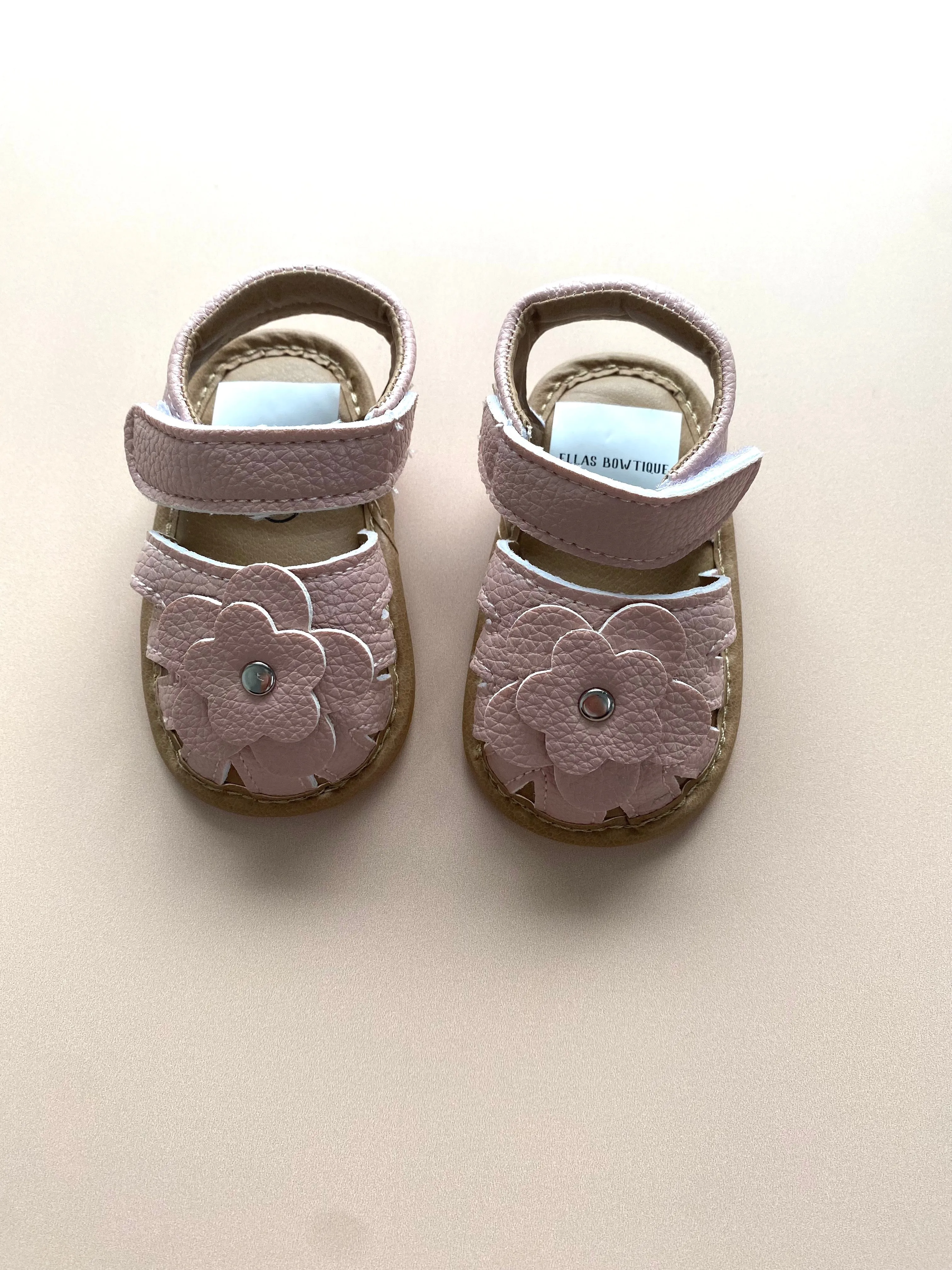 Ella Flower Sandal Dusty Pink