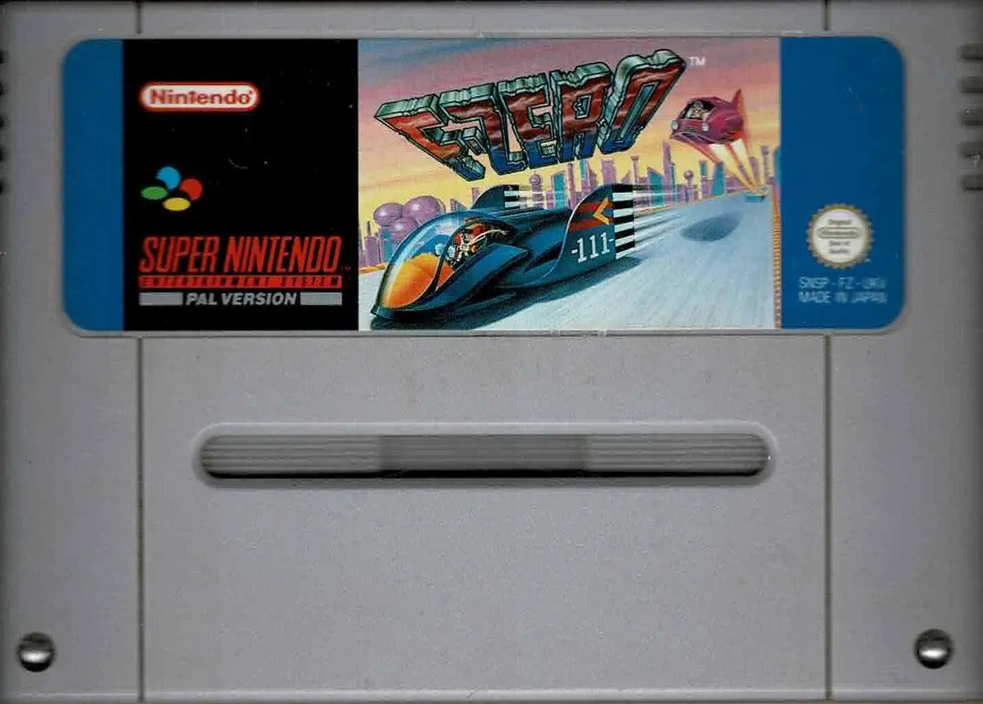 F-Zero (UKV m. solbleget bagside)
