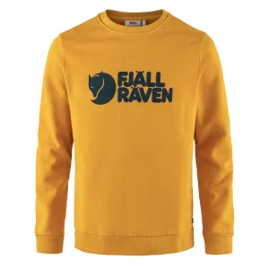 Fjallraven Logo Sweater Mustard Yellow