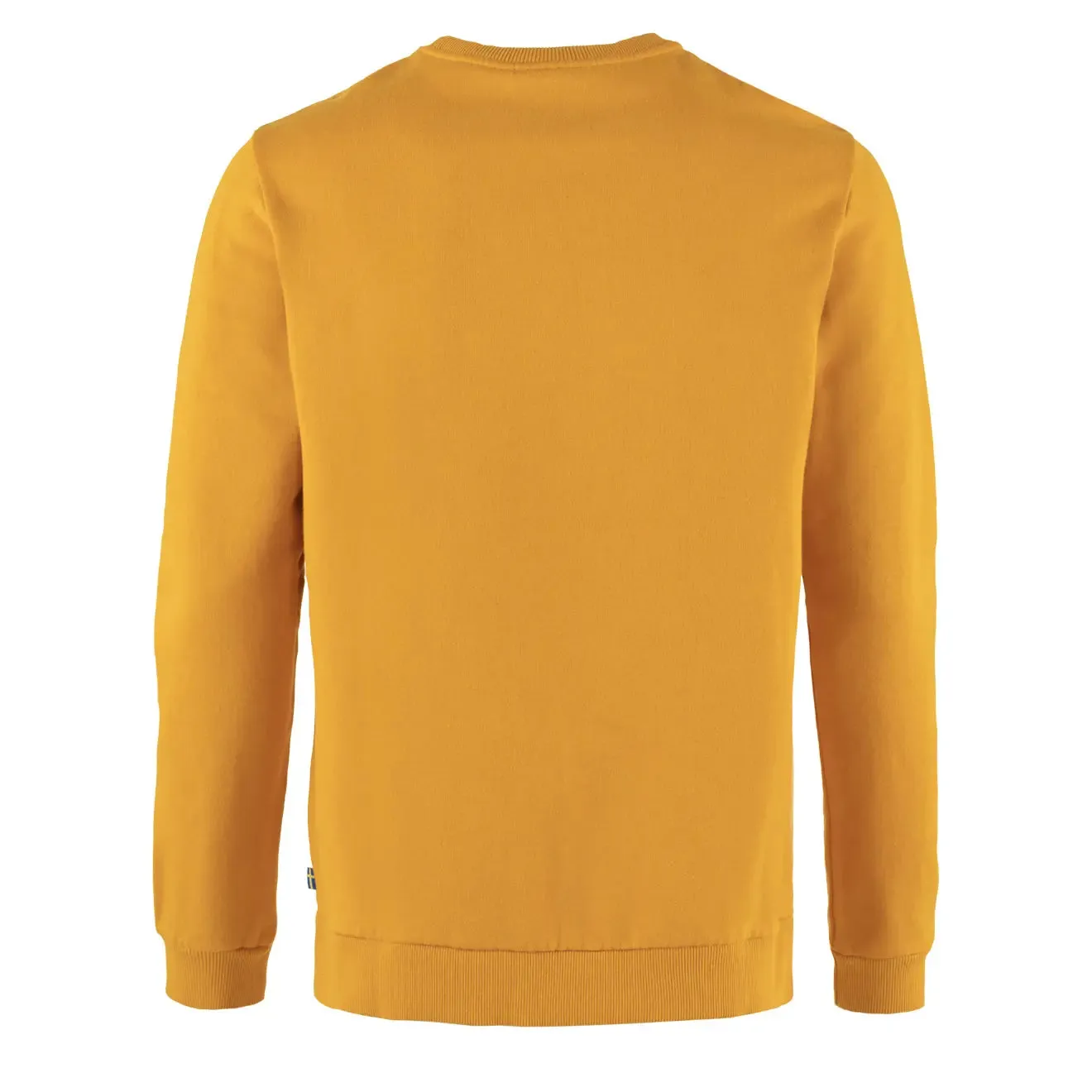 Fjallraven Logo Sweater Mustard Yellow