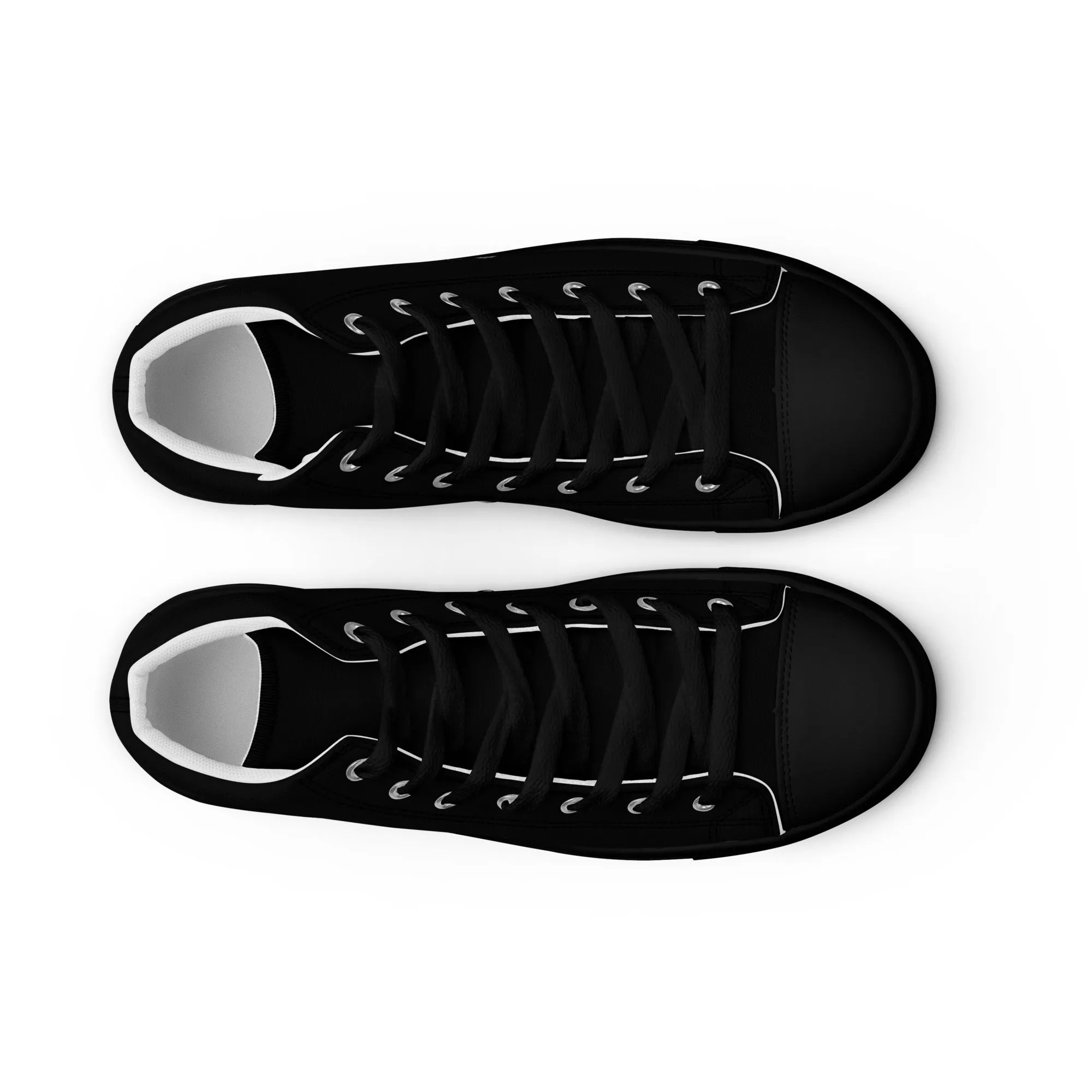 Gokseong Men’s high top canvas shoes - Free Delivery! Rock / Metal / Alternative - Alternative Apparel and Merch Only from Phase B Records.