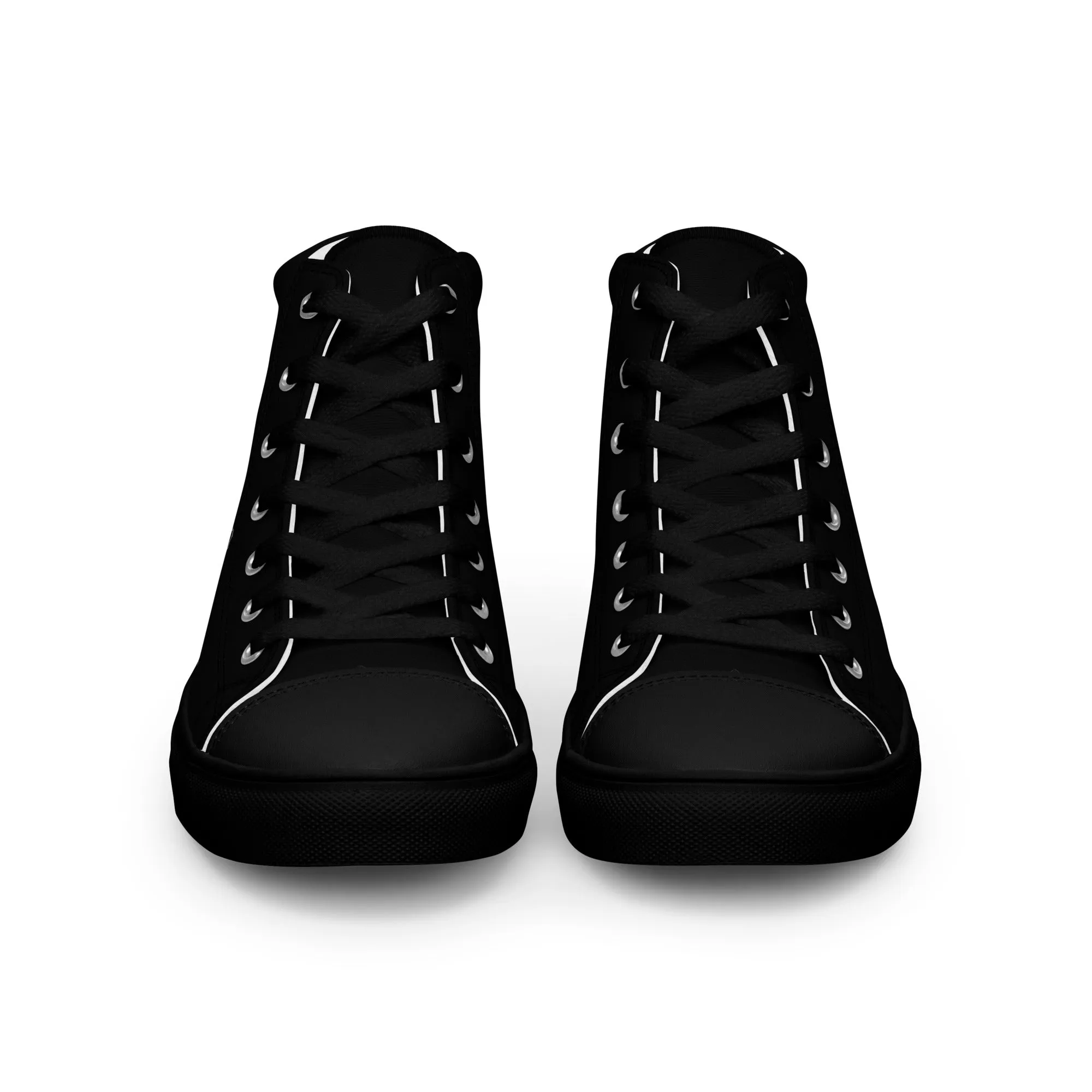 Gokseong Men’s high top canvas shoes - Free Delivery! Rock / Metal / Alternative - Alternative Apparel and Merch Only from Phase B Records.