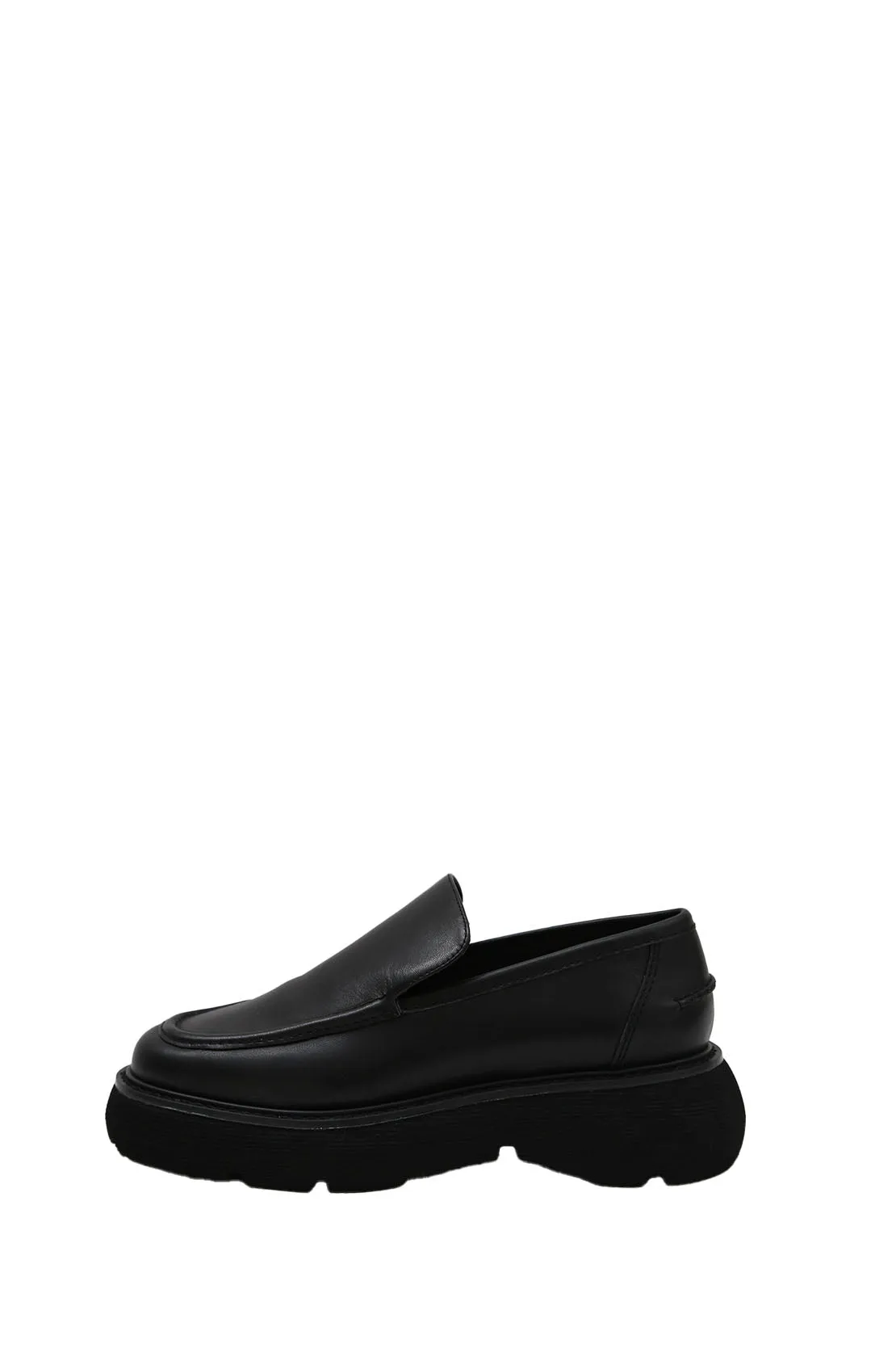 grid loafer / black