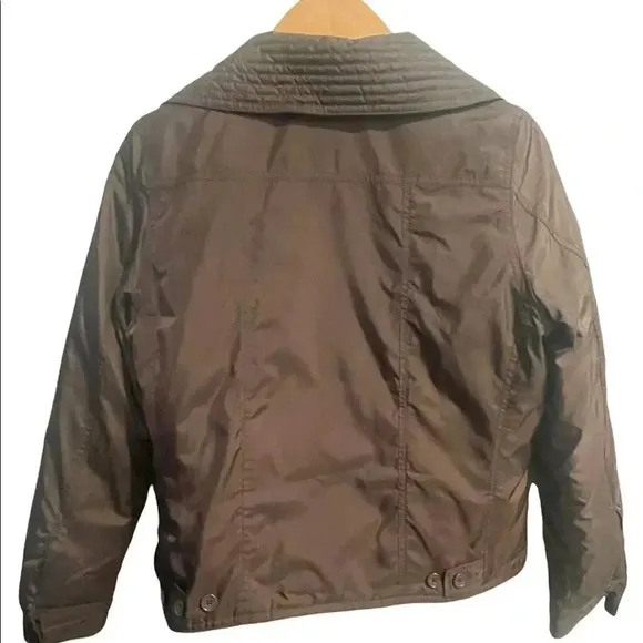 Halogen down zip up jacket size Small