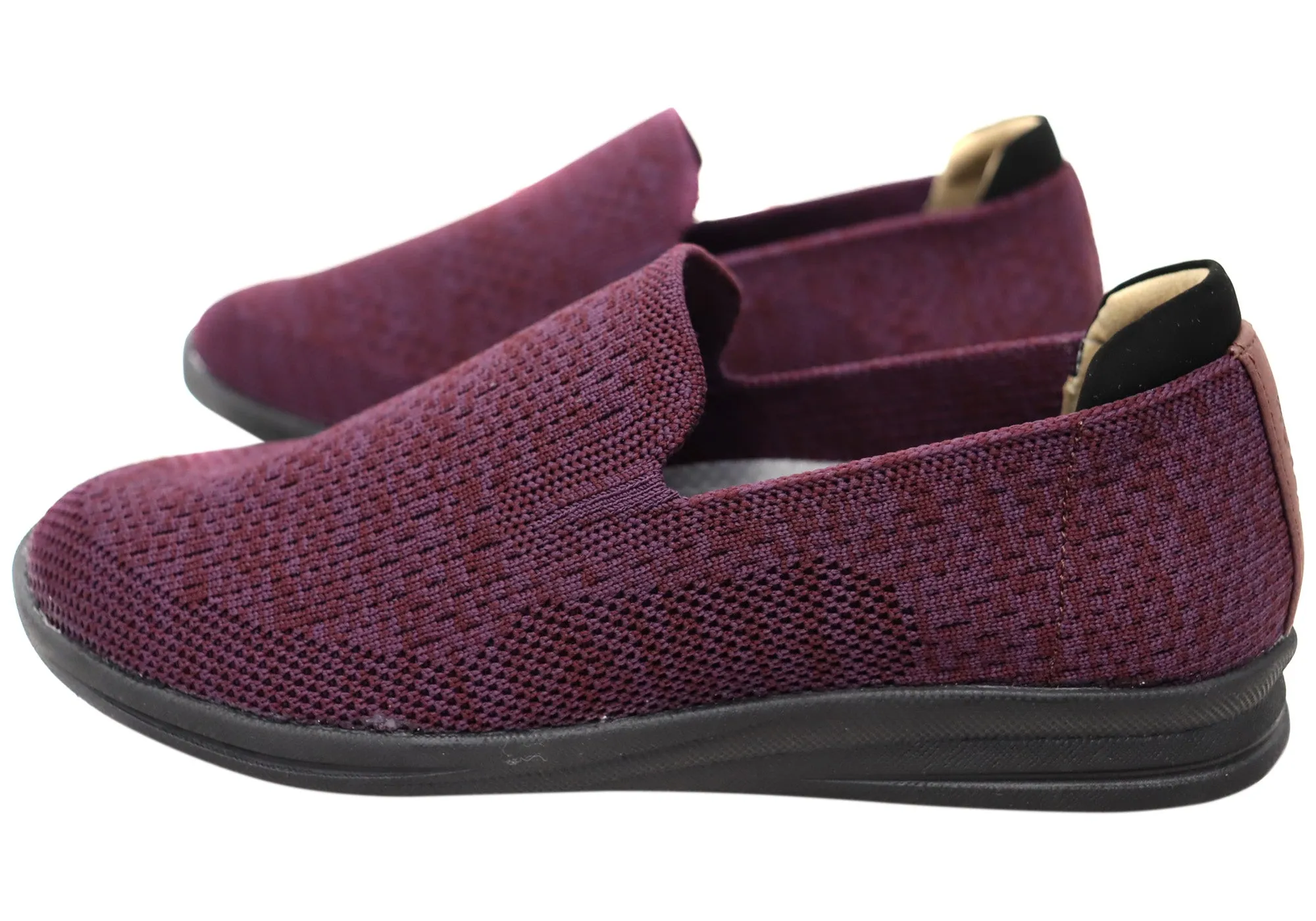 Homyped Jerico Womens Supportive Comfortable Slip On Casual Shoes