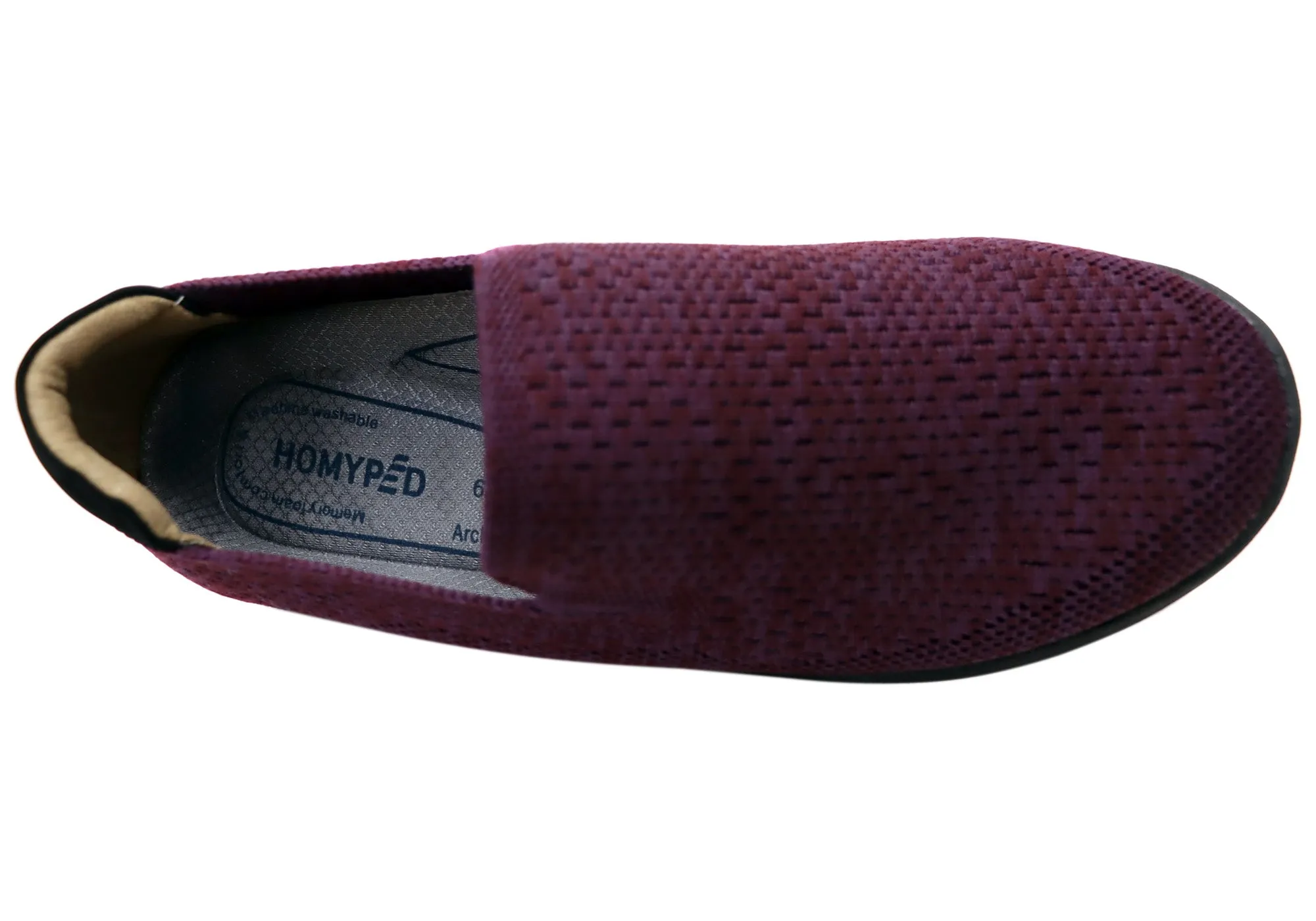 Homyped Jerico Womens Supportive Comfortable Slip On Casual Shoes