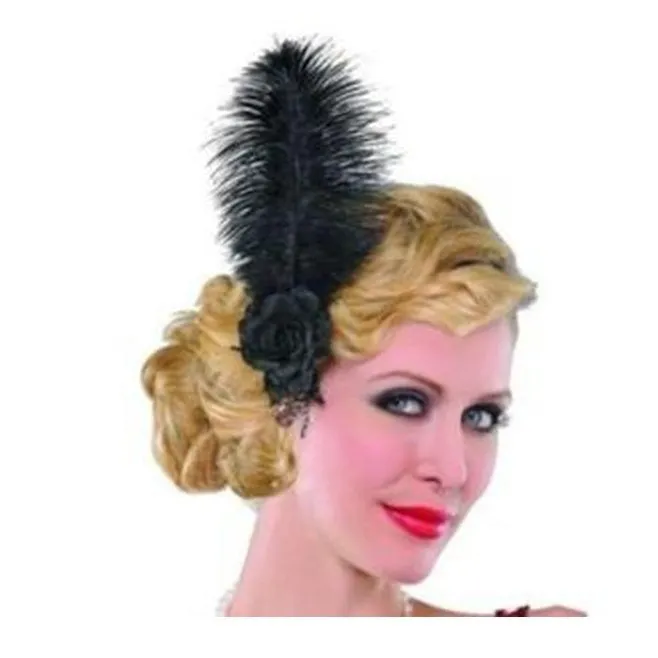 Jazzy Feather Hairclip
