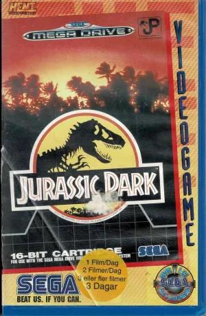 Jurassic Park Udlejningsæske (slidt æske)