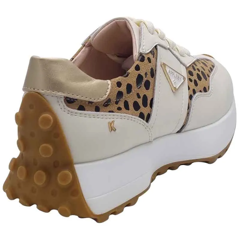 Kate Appleby Leopard Fashion Trainer - Caithness