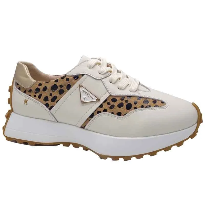 Kate Appleby Leopard Fashion Trainer - Caithness