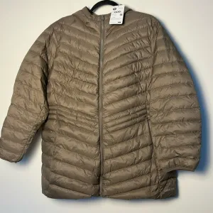 Lands‎ End Wanderweight Packable 800 Fill Down Hooded Long Jacket - 1X - NWT
