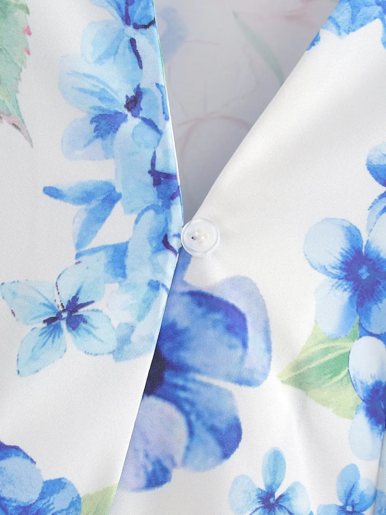 Lark Floral Bubble Sleeve Dress