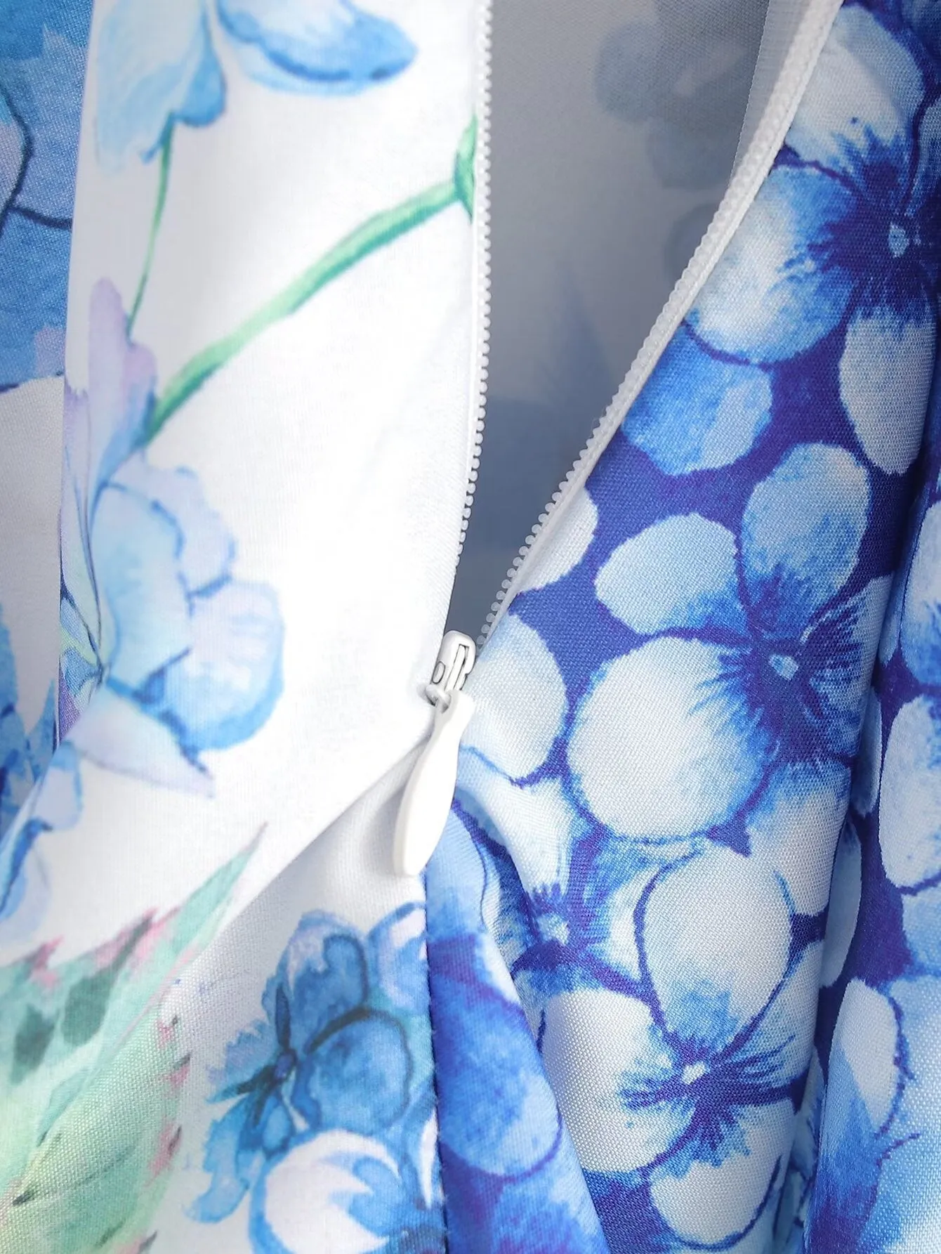 Lark Floral Bubble Sleeve Dress