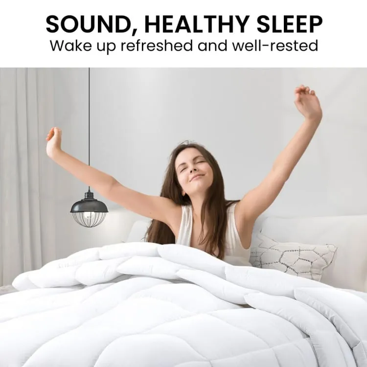 LAURA HILL 800GSM GOOSE DOWN FEATHER COMFORTER DOONA