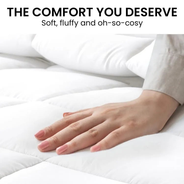 LAURA HILL 800GSM GOOSE DOWN FEATHER COMFORTER DOONA