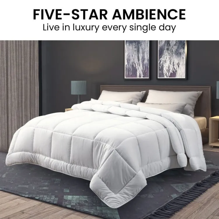 LAURA HILL 800GSM GOOSE DOWN FEATHER COMFORTER DOONA