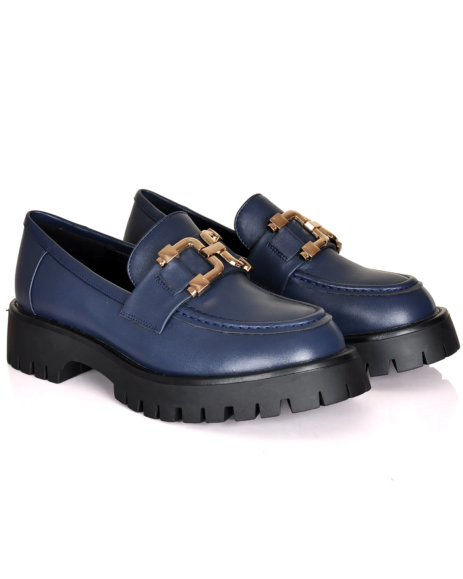 LOAFERS BOOT AC449 BLUE